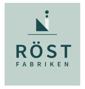 Röstfabriken logotyp turkos